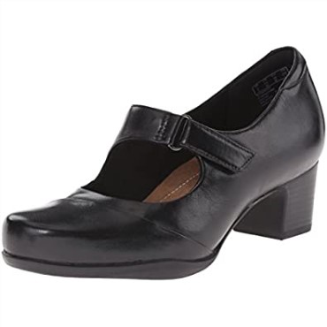 Zapato De Salón Rosalyn Wren Dress De Mujer Clarks En Piel Negra