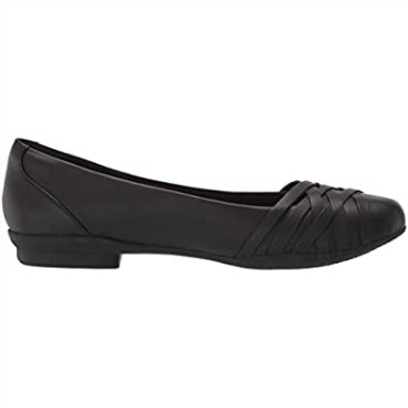 Bailarinas Mujer Clarks Sara Clover En Piel Negra