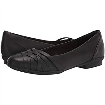 Bailarinas Mujer Clarks Sara Clover En Piel Negra