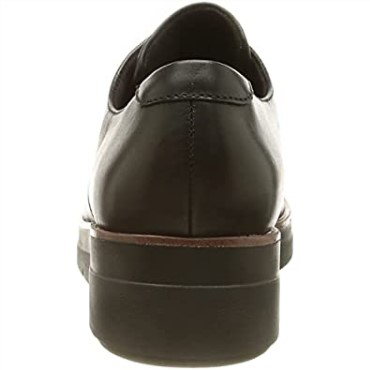 Clarks De Cuero Negro Para Mujer Shayllace Oxford