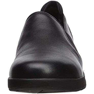 Sneaker De Mujer Clarks Un Adornan Paso De Cuero Negro