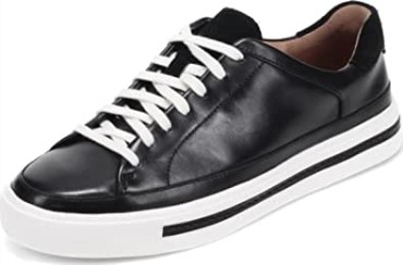 Zapato Clarks Un Maui Tie Mujer Piel Negro