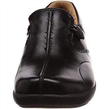 Mocasines Clarks Unloop2 De Mujer En Piel Negra
