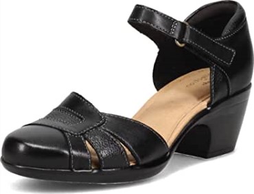 Zapato De Salón Emily Daisy De Mujer Combi Clarks De Piel Negra