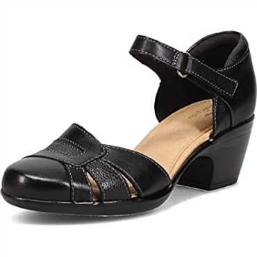 Zapato De Salón Emily Daisy De Mujer Combi Clarks De Piel Negra