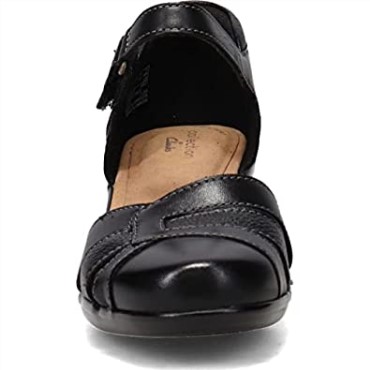 Zapato De Salón Emily Daisy De Mujer Combi Clarks De Piel Negra
