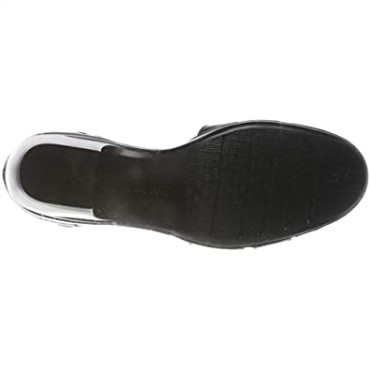 Sandalia Clarks Con Tacón Emily Daisy Mujer Combi En Piel Negra