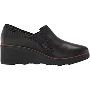 Mocasines Mazy Seabury De Mujer Combi Clarks De Piel Negra