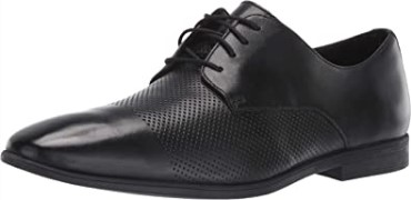 Gorra Bampton Hombre Piel Negra Oxford Clarks