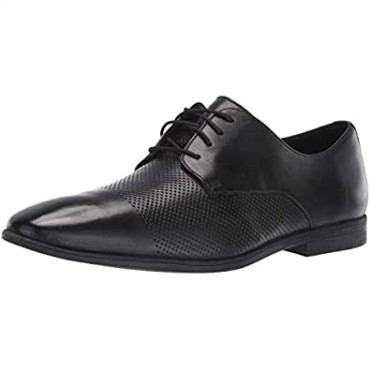 Gorra Bampton Hombre Piel Negra Oxford Clarks