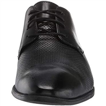 Gorra Bampton Hombre Piel Negra Oxford Clarks