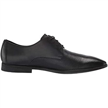Gorra Bampton Hombre Piel Negra Oxford Clarks