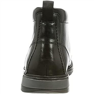 Botas Chukka Negras Chantrydesert Para Hombre En Piel Negra Clarks