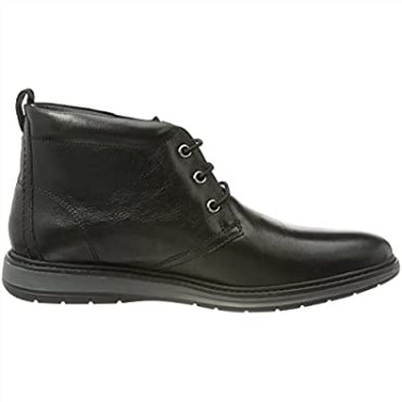 Botas Chukka Negras Chantrydesert Para Hombre En Piel Negra Clarks