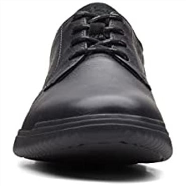 Donaway Plaoxford Clarks Cuero Negro Para Hombres