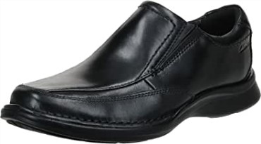 Mocasín De Hombre Kempton Free De Piel Negra Clarks
