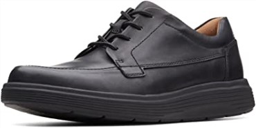 Derby Clarks De Piel Negra Para Hombre Un Abode
