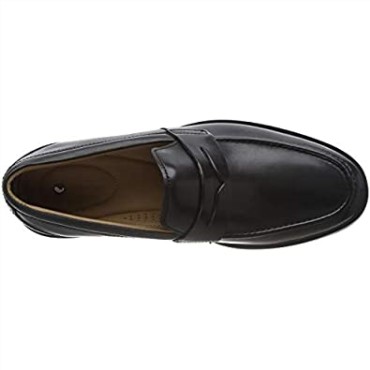 Mocasines Hombre Un Aldric Step Piel Negra Clarks