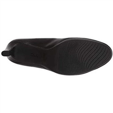 Zapato De Salon Mujer Ambyr Joy Negro Piel Clarks