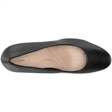 Zapato De Salon Mujer Ambyr Joy Negro Piel Clarks
