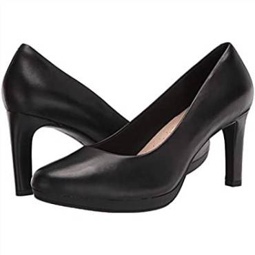 Zapato De Salon Mujer Ambyr Joy Negro Piel Clarks