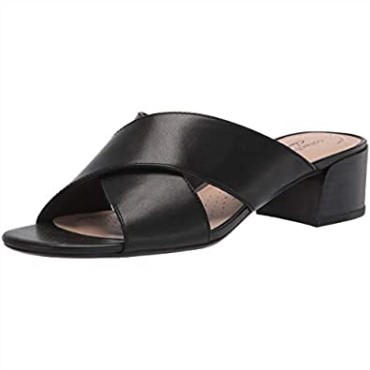 Sandalia Clarks Caroleigh Erheeled Mujer Piel Negra