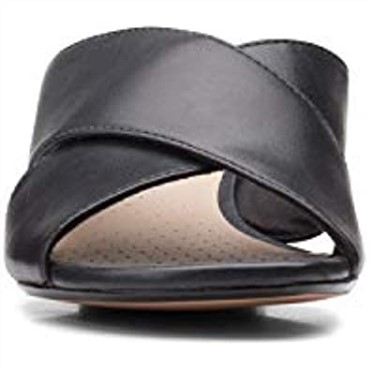 Sandalia Clarks Caroleigh Erheeled Mujer Piel Negra