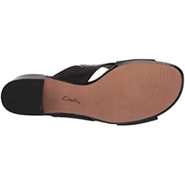Sandalia Clarks Caroleigh Erheeled Mujer Piel Negra