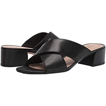 Sandalia Clarks Caroleigh Erheeled Mujer Piel Negra