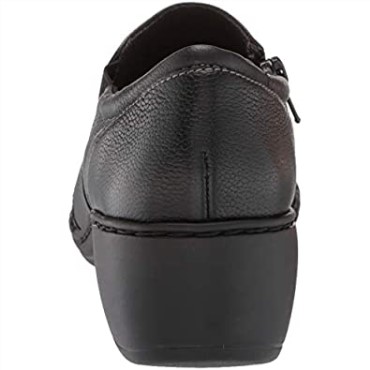 Mocasín Channing Park De Mujer En Piel Negra Clarks