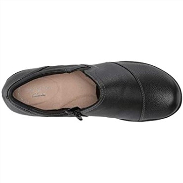 Mocasín Channing Park De Mujer En Piel Negra Clarks
