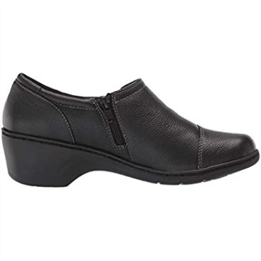 Mocasín Channing Park De Mujer En Piel Negra Clarks