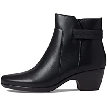 Botines Emily Holly De Mujer En Piel Negra Clarks