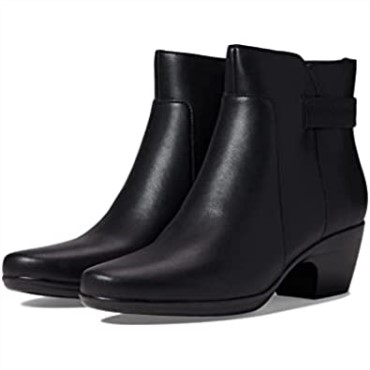 Botines Emily Holly De Mujer En Piel Negra Clarks