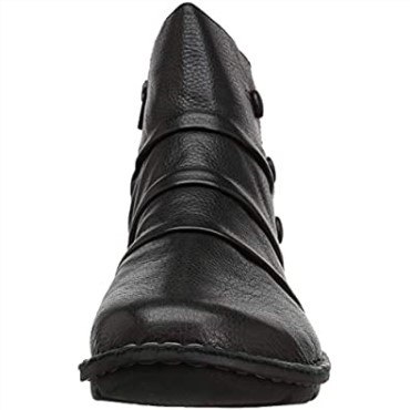 Botines De Moda Para Mujer Janice Verna En Piel Negra Clarks