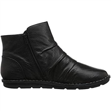 Botines De Moda Para Mujer Janice Verna En Piel Negra Clarks