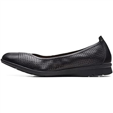 Bailarinas De Mujer Jenette Easy De Piel Negra Clarks
