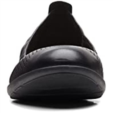 Bailarinas De Mujer Jenette Easy De Piel Negra Clarks