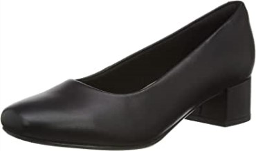Zapato De Salón Marilyn Leah De Mujer En Piel Negra Clarks