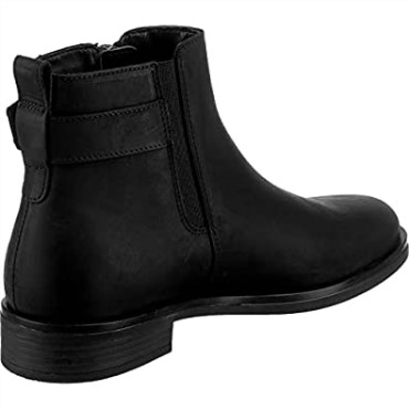 Botines Chelsea Memi Lo De Piel Negra Para Mujer Clarks