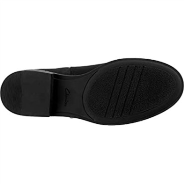 Botines Chelsea Memi Lo De Piel Negra Para Mujer Clarks