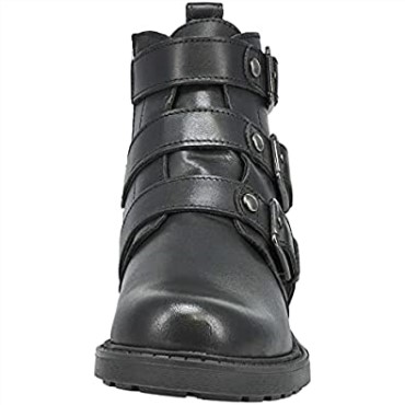 Bota De Moto Mujer Orinoco2 Stud Mujer Piel Negra Clarks