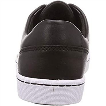 Zapatilla Pawley Springs De Piel Negra Para Mujer Clarks
