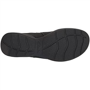 Bota Roseville De Piel Negra Para Mujer Con Forro Cálido Impermeable Al Tobillo Clarks