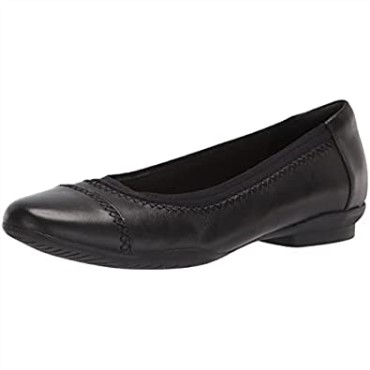 Bailarinas Mujer Sara Piel Negra Piel Negra Clarks