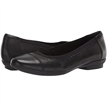 Bailarinas Mujer Sara Piel Negra Piel Negra Clarks