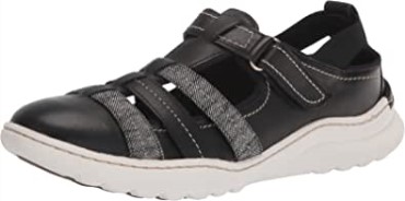 Mocasín De Mujer Teagan Step De Piel Negra Clarks