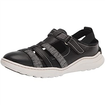 Mocasín De Mujer Teagan Step De Piel Negra Clarks