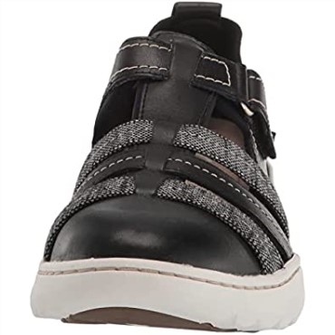 Mocasín De Mujer Teagan Step De Piel Negra Clarks
