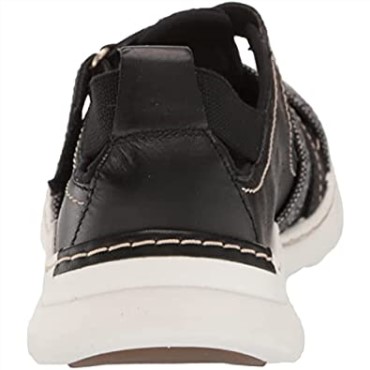 Mocasín De Mujer Teagan Step De Piel Negra Clarks
